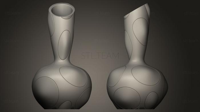 3D model Vase with long neck (STL)